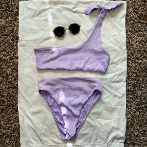 ONE SHOULDER BIKINI SET